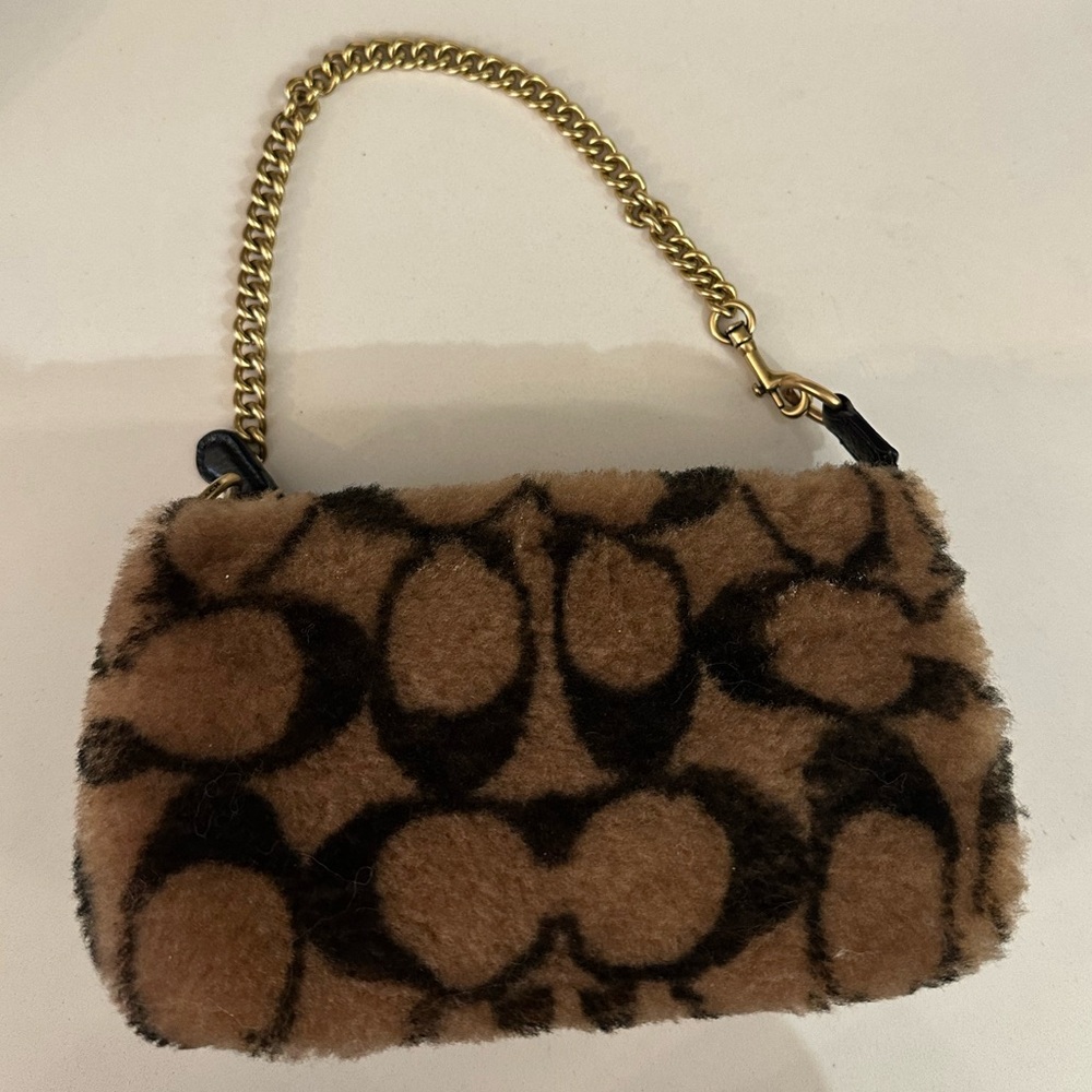 Coach x Jennifer Lopez Nolita 19 in Signature Shearling